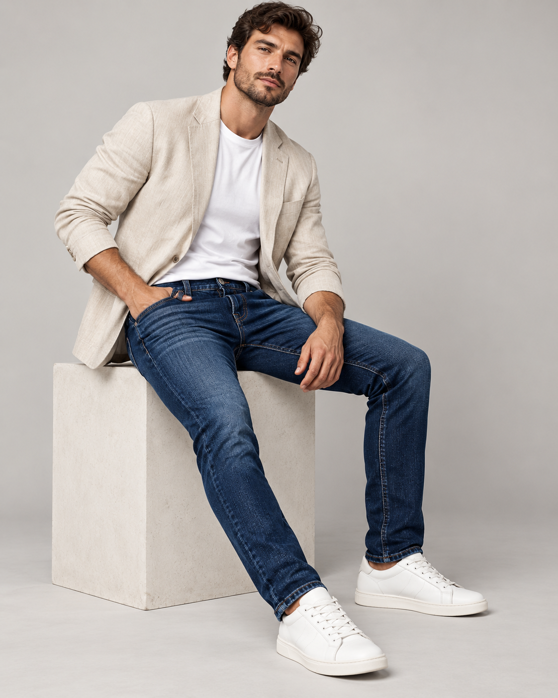 Calça Jeans Diesel Slim Fit Premium com Elastano