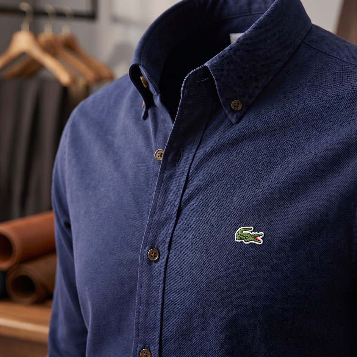 Camisa Lacoste Manga Longa