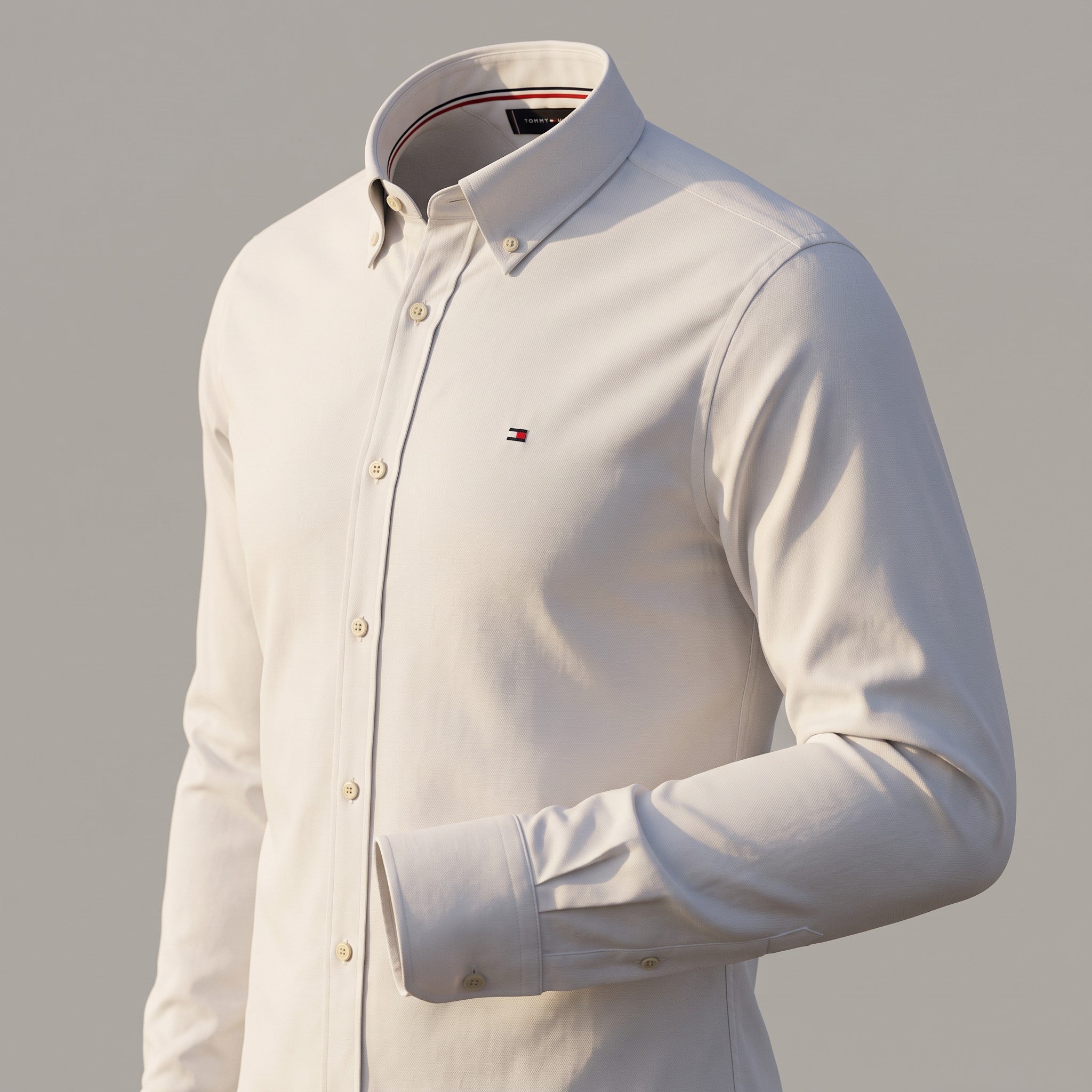 Camisa Tommy Hilfiger Manga Longa
