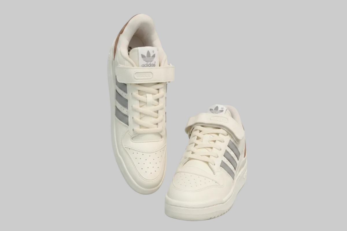 Tênis Forum Mid Bege Velcro