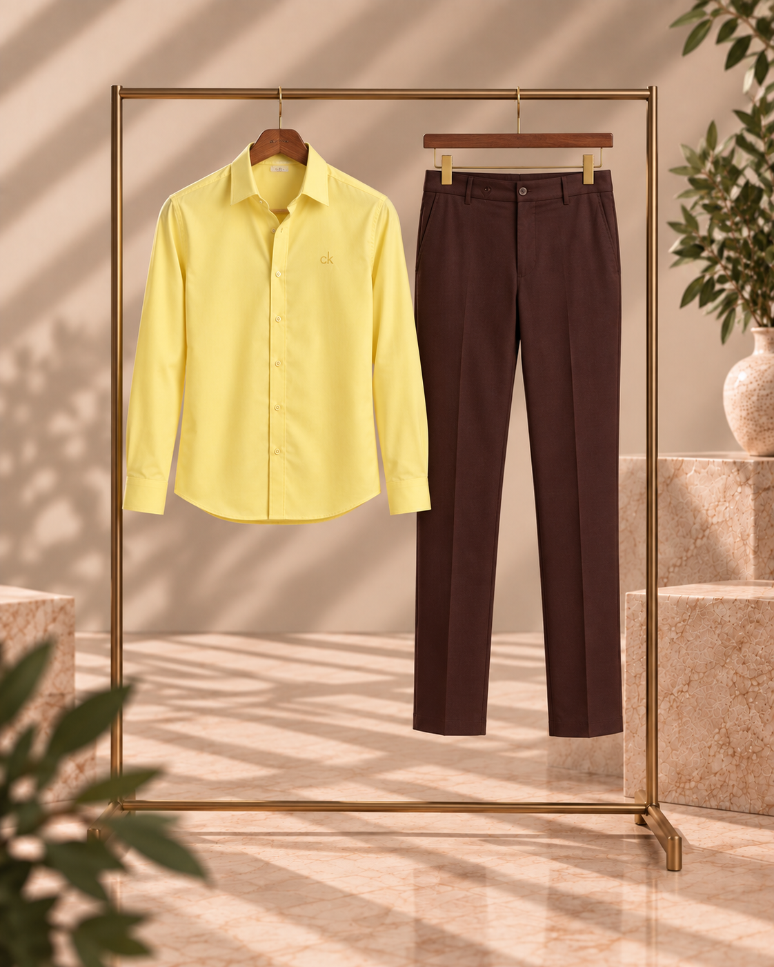 Kit Linha Alfaiataria – Camisa CK + Calça TW
