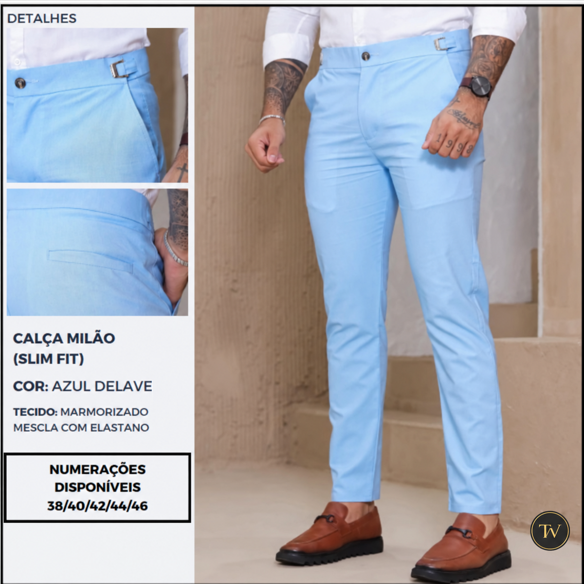 Calça Sarja TW Alfaiataria
