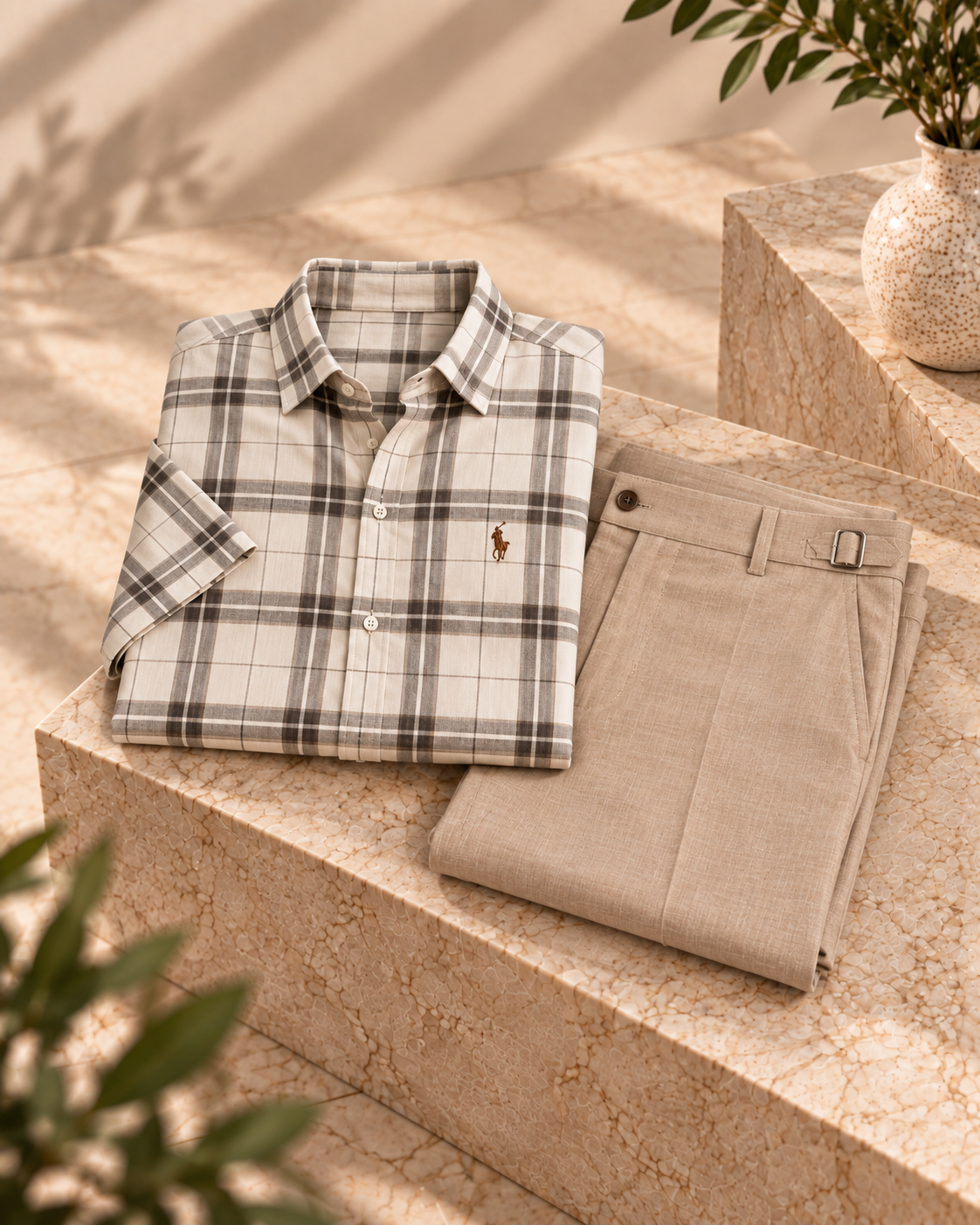 Kit Masculino Polo Ralph Lauren e Calça TW
