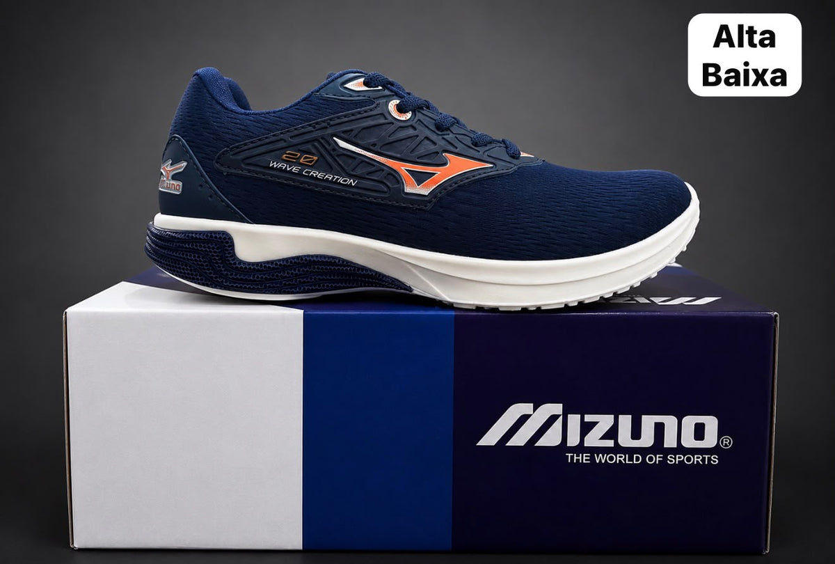 Tênis Mizuno Wave Creation 20 azul marinho