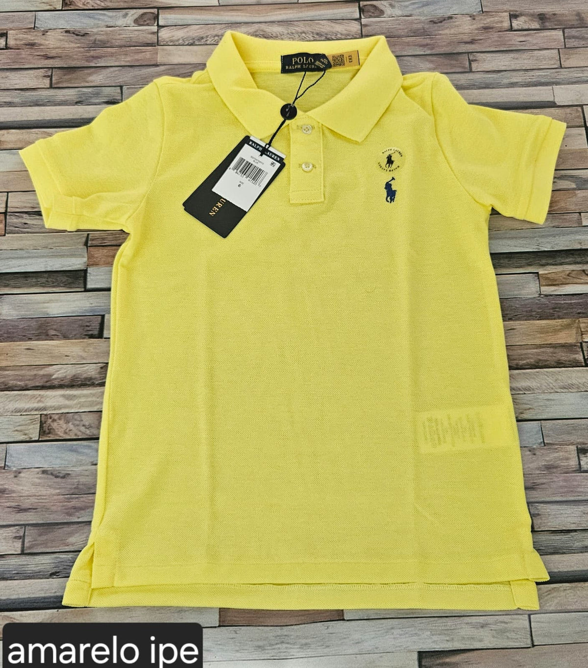 Camisa Infantil Gola Polo