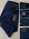 Calça Jeans Coolci Slim Fit Premium Azul Escuro com Elastano