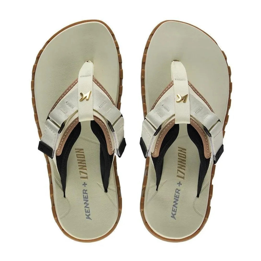 ChineoKr L7nnon Velcro Areia/Caramelo/Preto