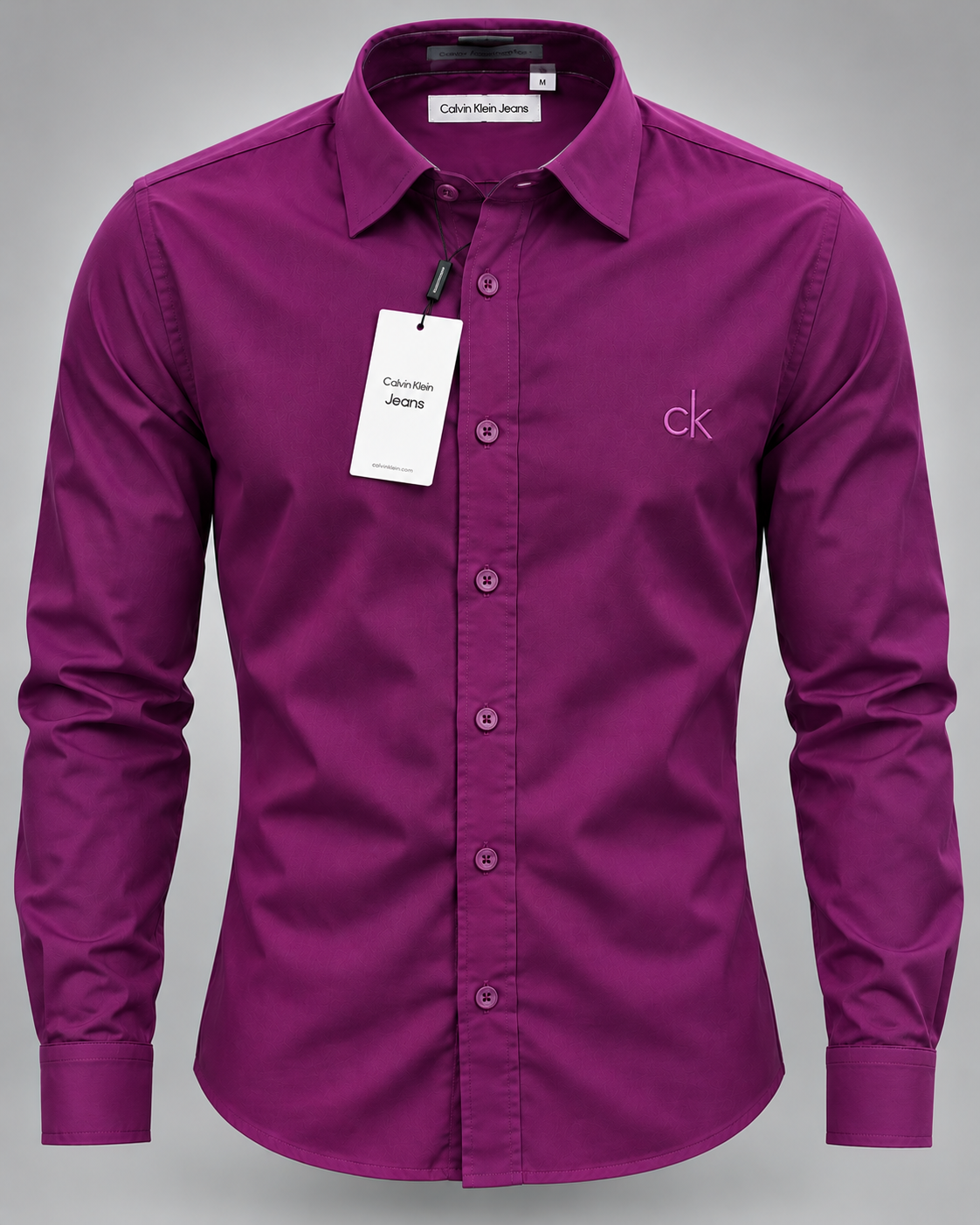 Camisa CK Manga Longa