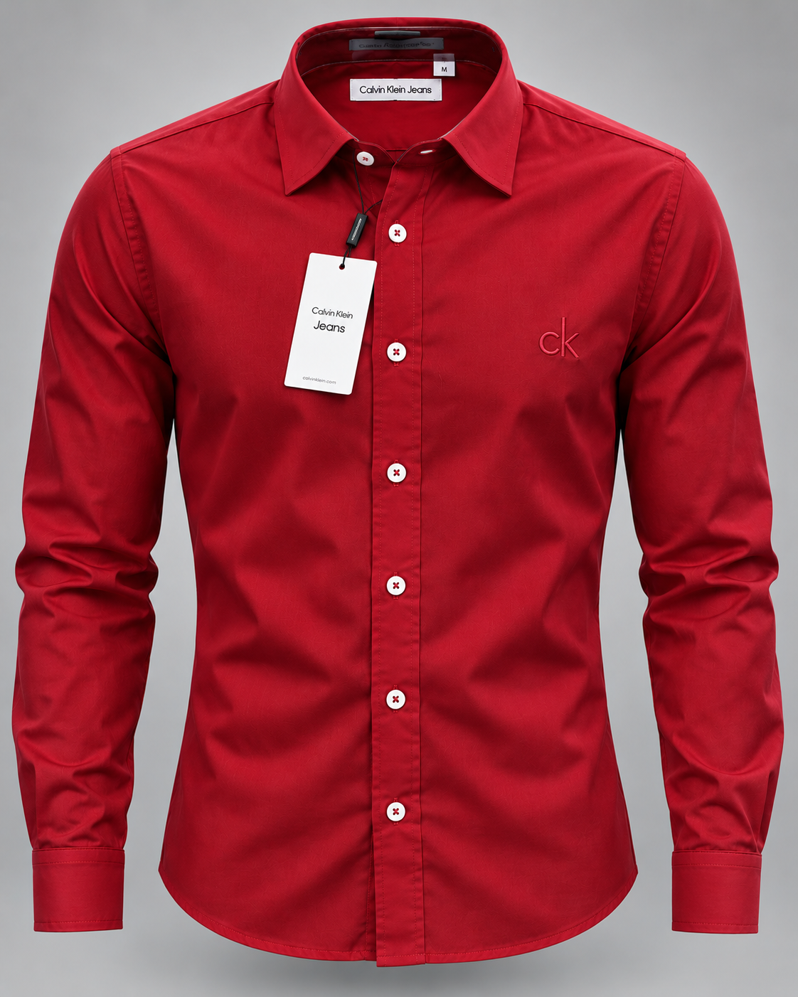 Camisa CK Manga Longa