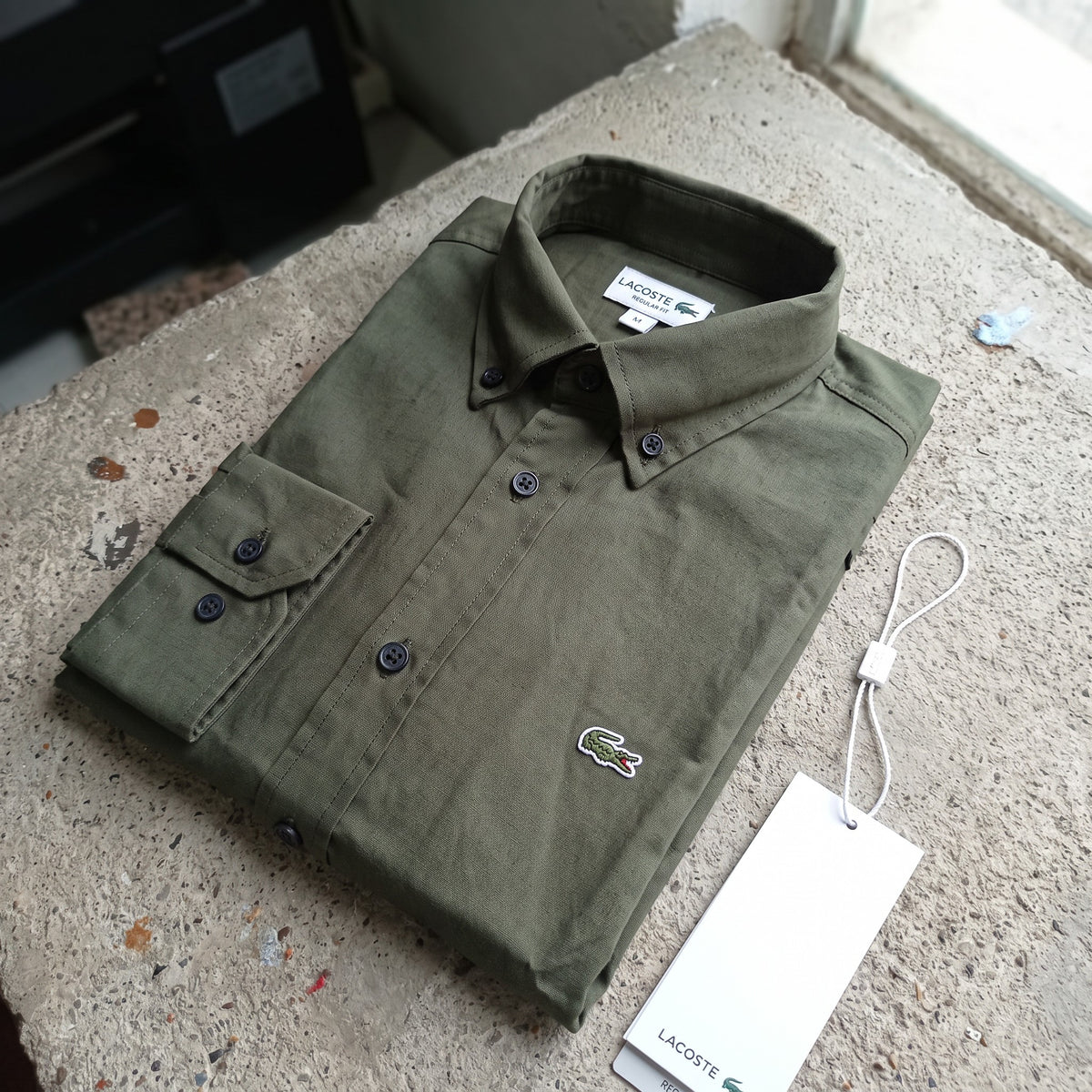 Camisa Lacoste Manga Longa