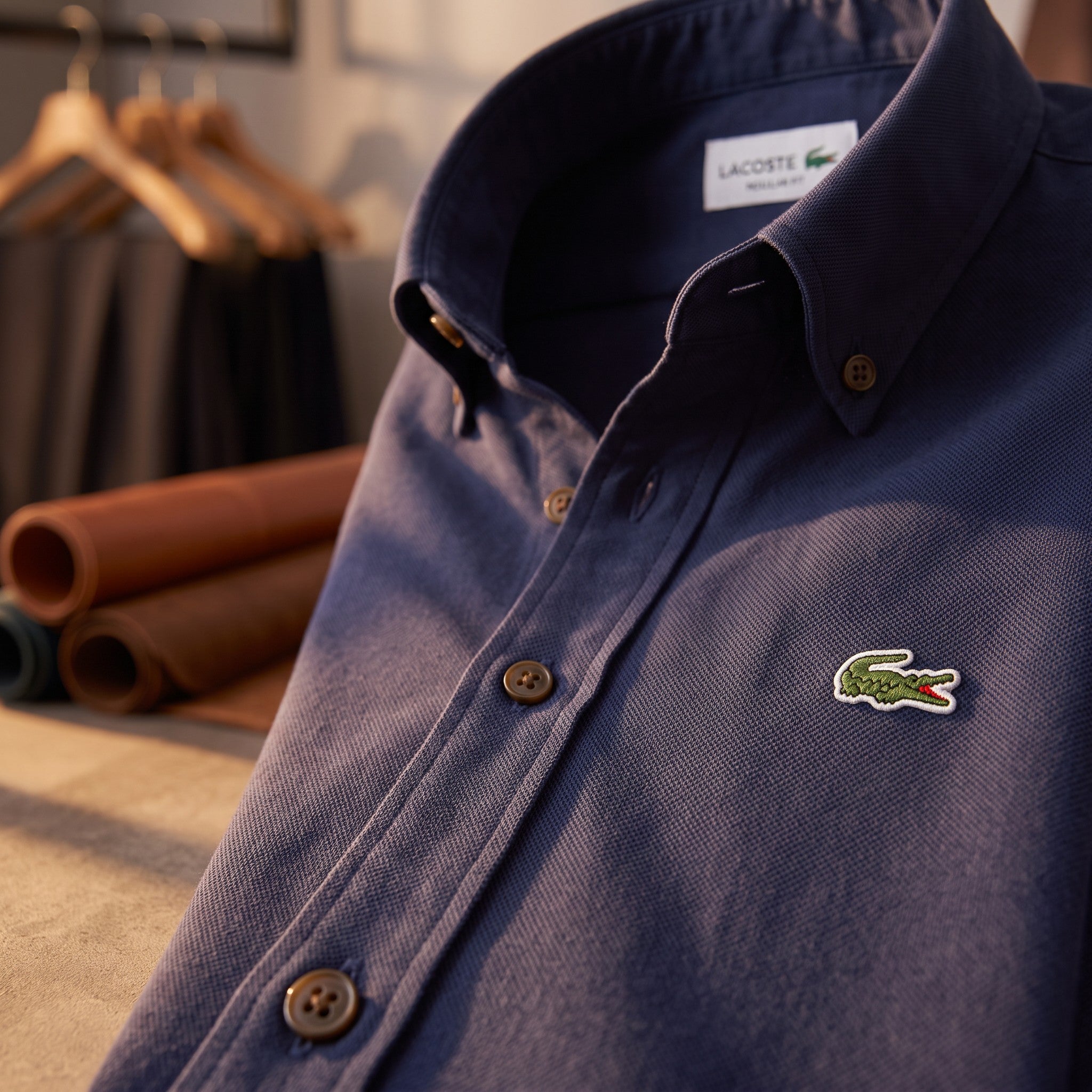 Camisa Lacoste Manga Longa