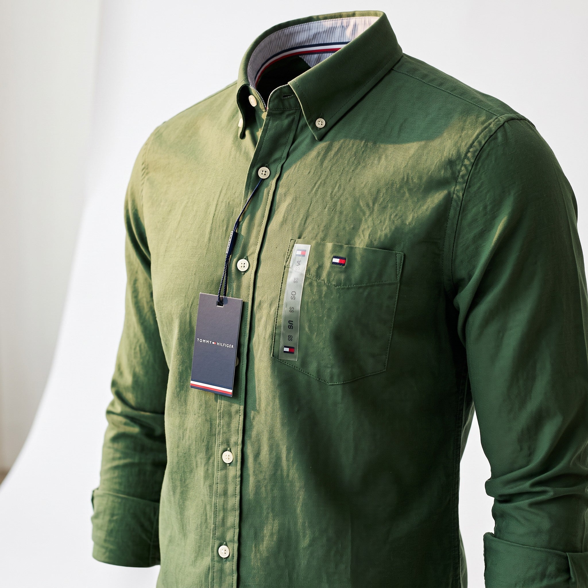 Camisa Tommy Hilfiger Manga Longa