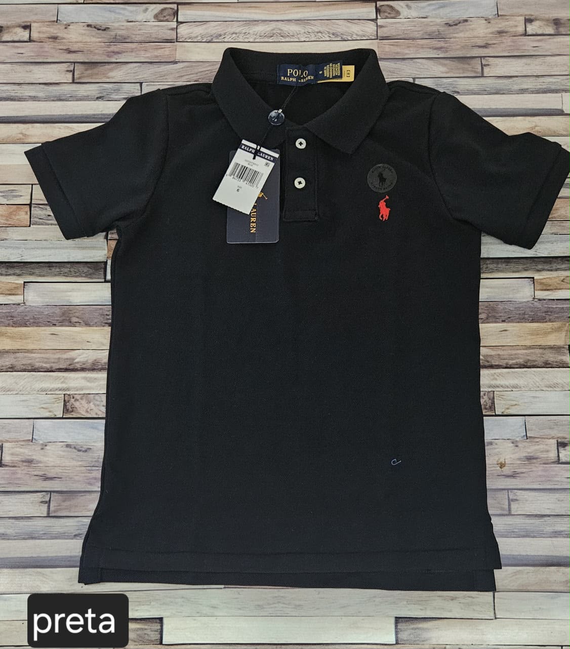 Camisa Infantil Gola Polo