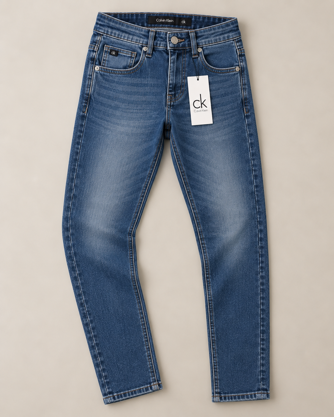 Calça Jeans Calvin Klein Slim Fit Premium com Elastano