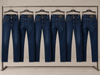 Calça Jeans Coolci Slim Fit Premium Azul Escuro com Elastano