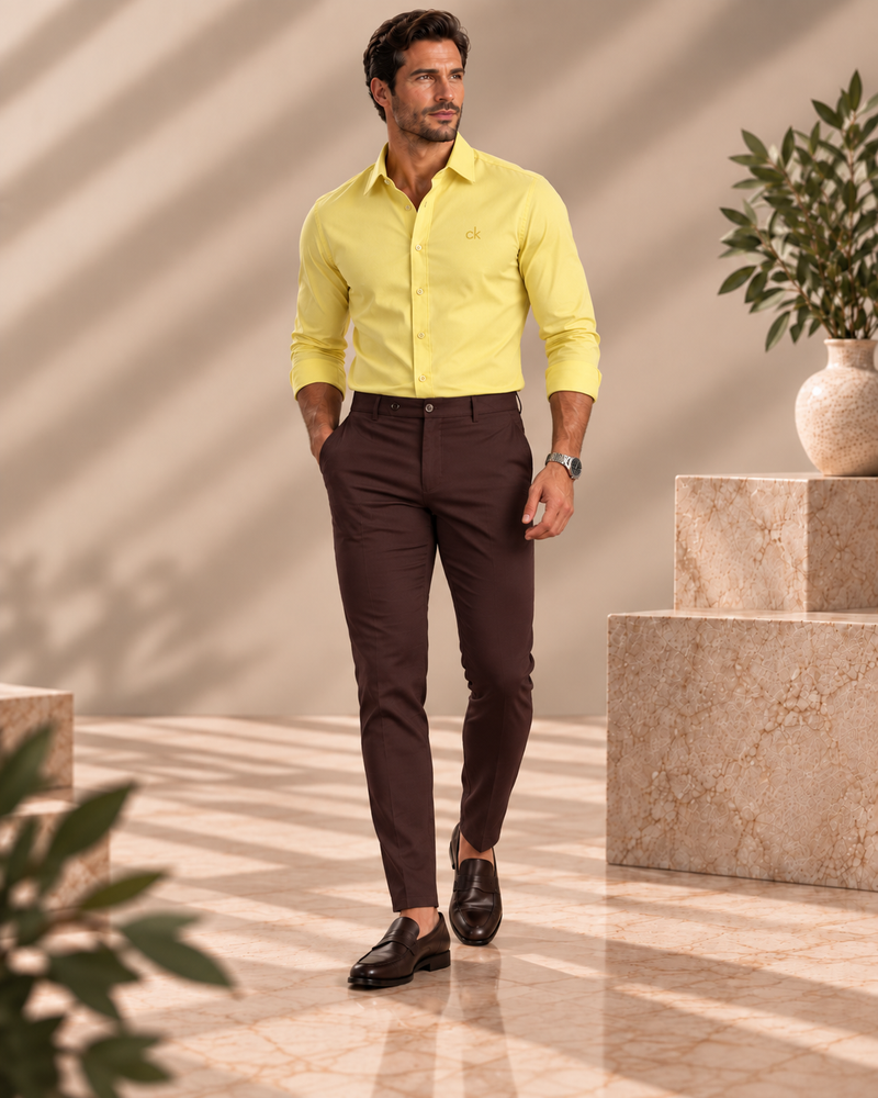 Kit Linha Alfaiataria – Camisa CK + Calça TW