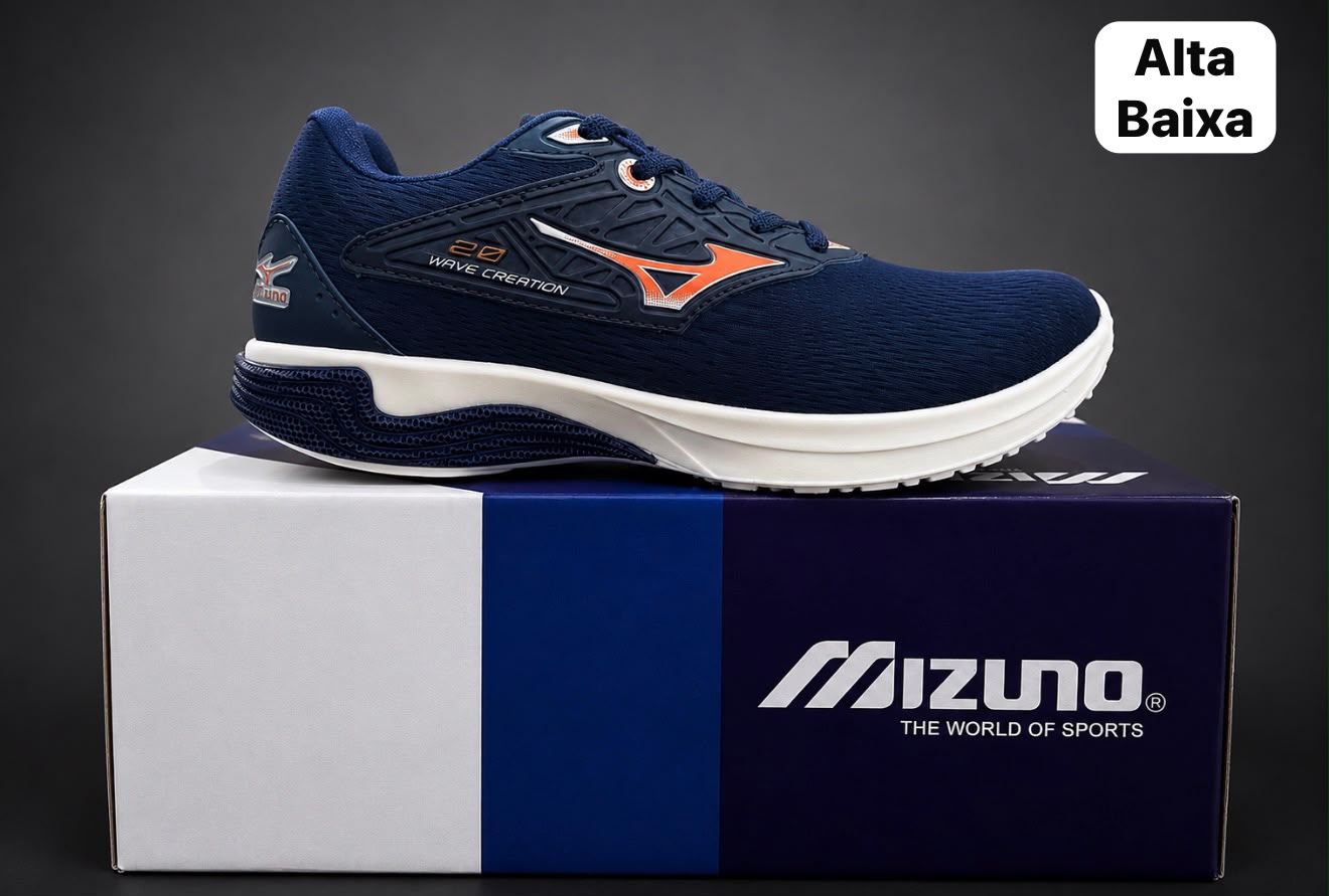 Tênis Mizuno Wave Creation 20 azul marinho