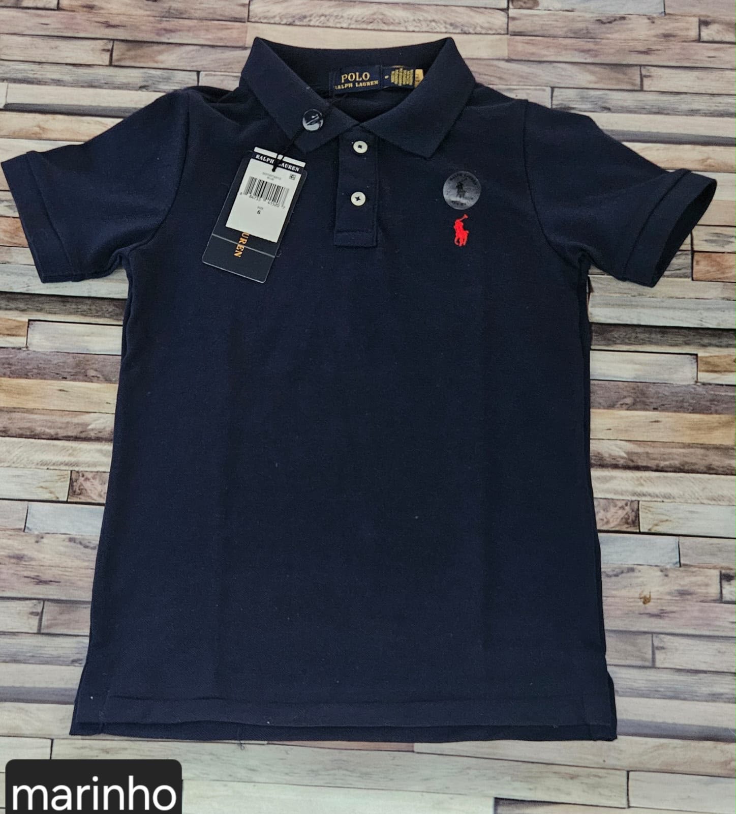 Camisa Infantil Gola Polo