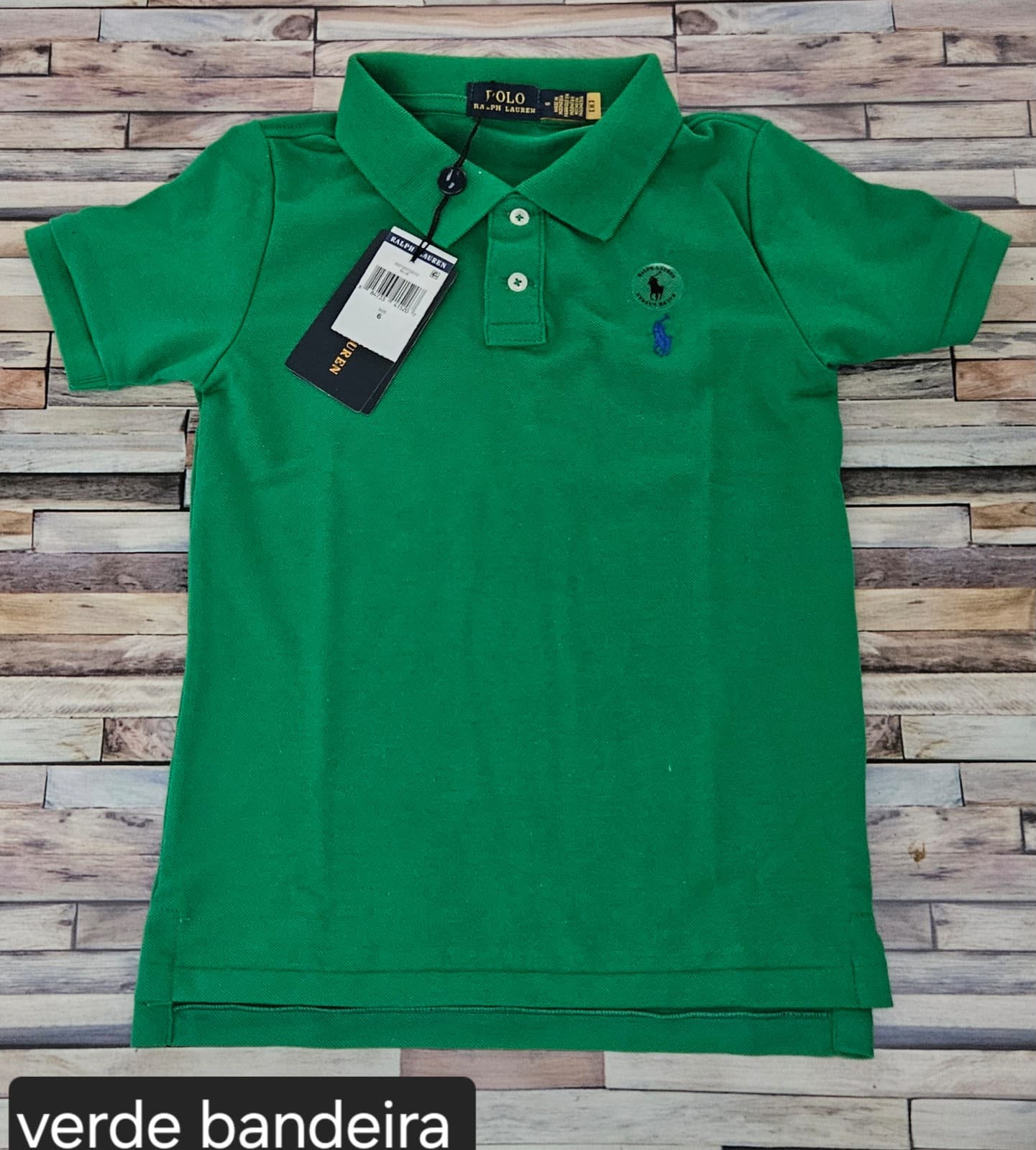 Camisa Infantil Gola Polo