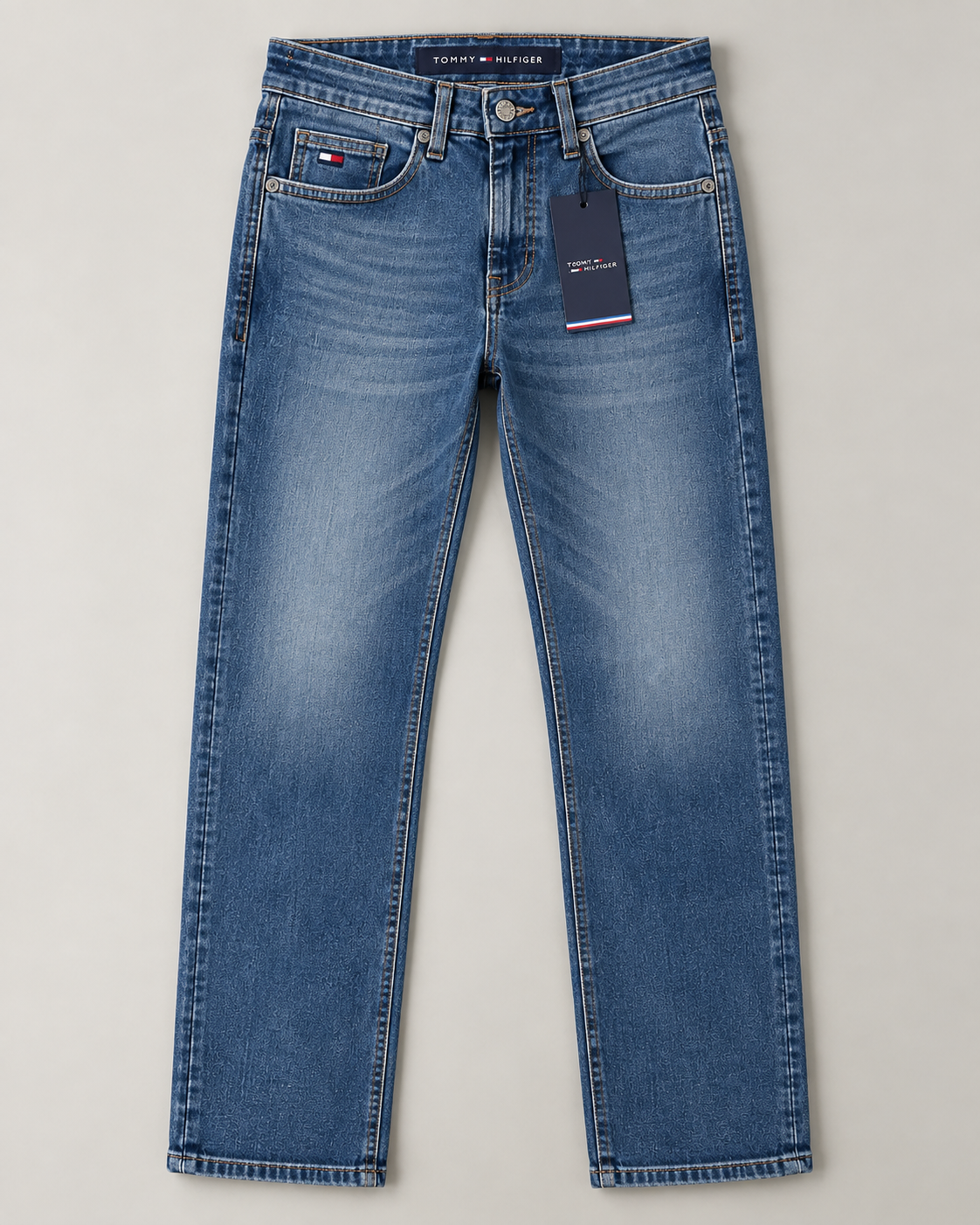 Calça Jeans Tommy Hilfiger Slim Fit Premium com Elastano